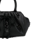 Borsa a mano con perline in nero Simone Rocha - donna 