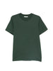 T-shirt girocollo in verde Entire studios - unisex
