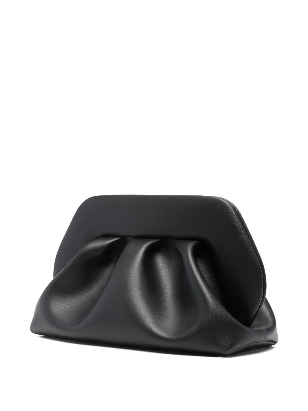 Clutch bios media in nero Themoirè - donna 