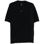 T-shirt con logo e dettaglio in nero Oakley - uomo 