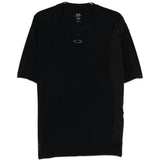 T-shirt con logo e dettaglio in nero Oakley - uomo 