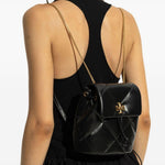 Zaino Virginia in nero Tory burch - donna 
