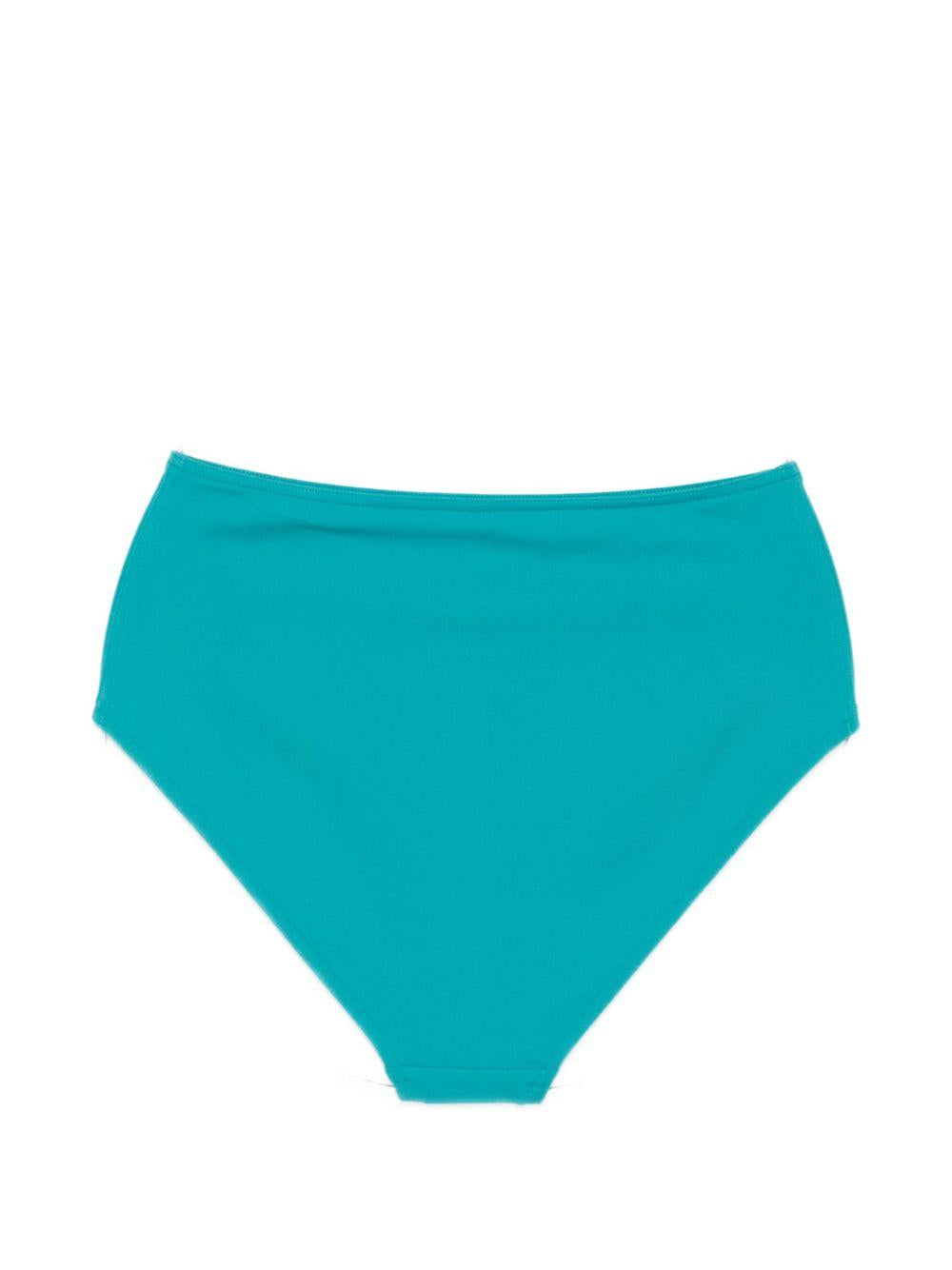 Bikini a vita alta Remember in turchese 