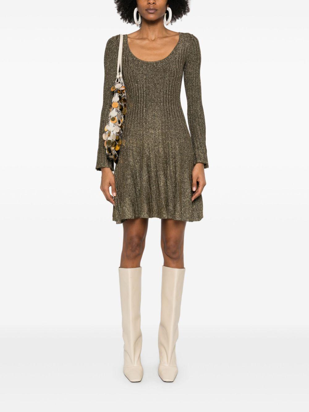 Abito in maglia raquel in marrone Staud - donna 