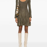 Abito in maglia raquel in marrone Staud - donna 