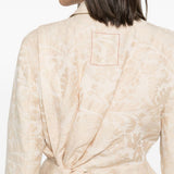 Blazer asmmetrico kylie in avorio Uma wang  - donna 