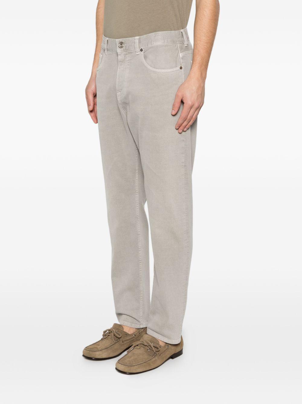 Jeans con tasche in ecrù Eleventy - uomo 