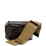 Borsa a spalla in pelle lucida in bordeaux Uma Wang - donna 