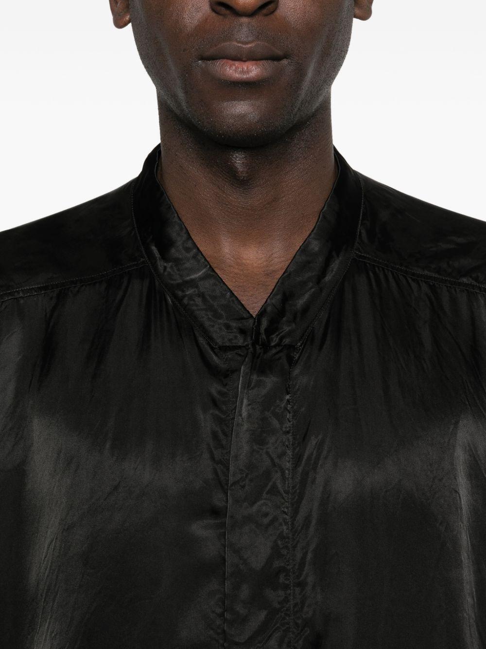 Camicia Jumbo Faun in nero Rick owens - uomo 