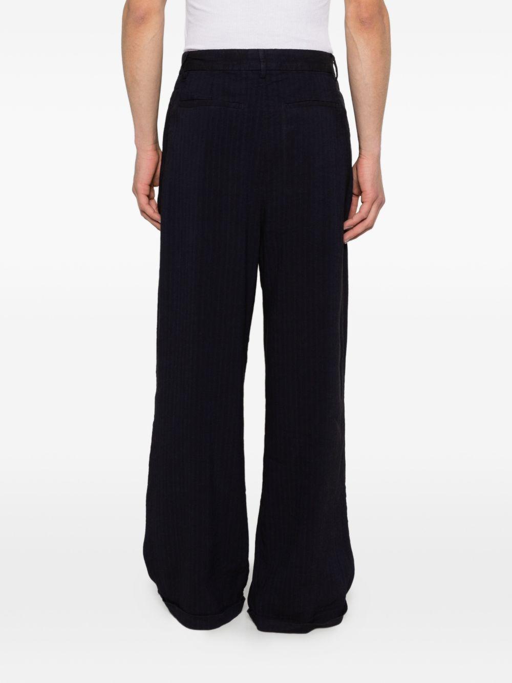 Pantaloni braghier in blu barena venezia - uomo 
