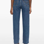 Jeans a gamba dritta robcage in blu 