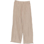 Pantaloni con vita elasticizzata in beige Gongdid design - uomo 