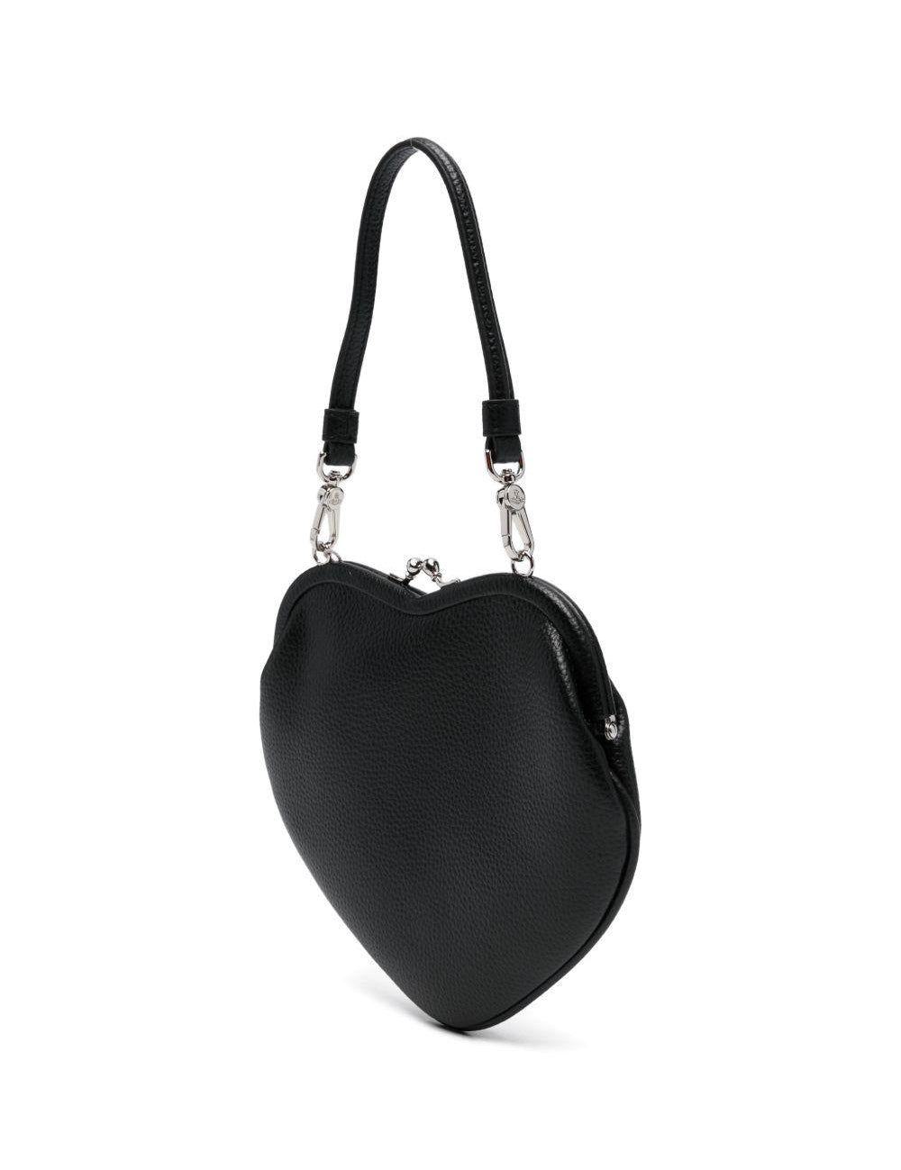 Borsa a cuore Belle in nero 