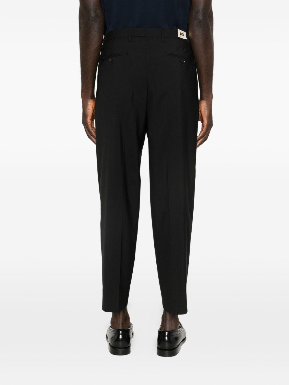 Pantaloni plissé in nero Briglia 1949 - uomo 