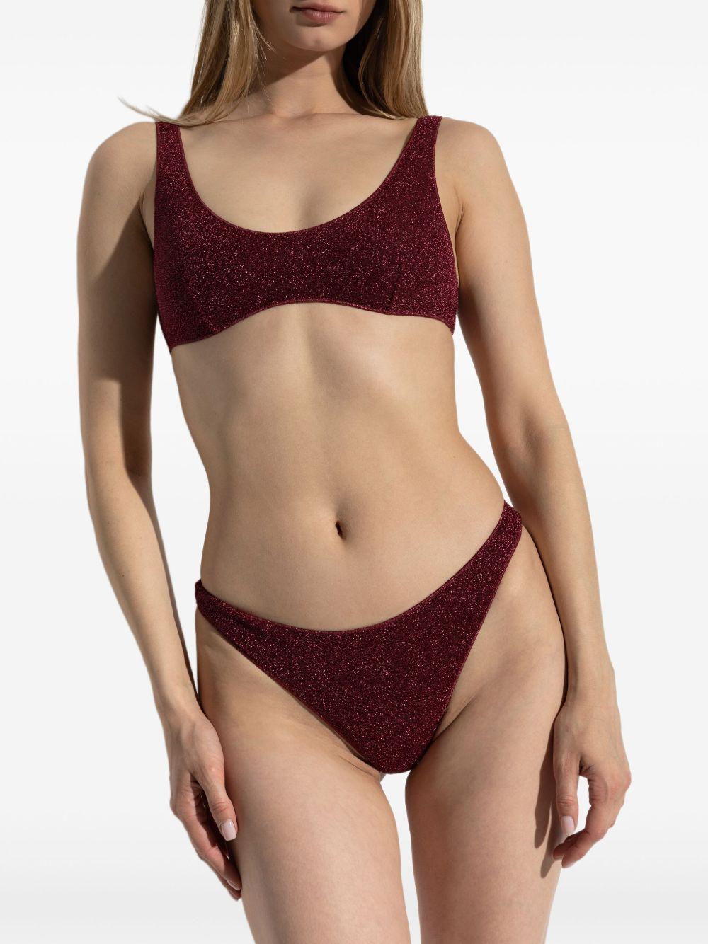 Bikini lumiere sporty in bordeaux Oséree - donna 