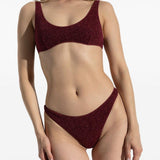 Bikini lumiere sporty in bordeaux Oséree - donna 