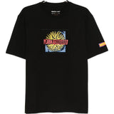 T-shirt con stampa grafica in nero Martine rose - uomo 
