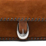 Borsa a spalla Harlow in marrone Staud - donna 