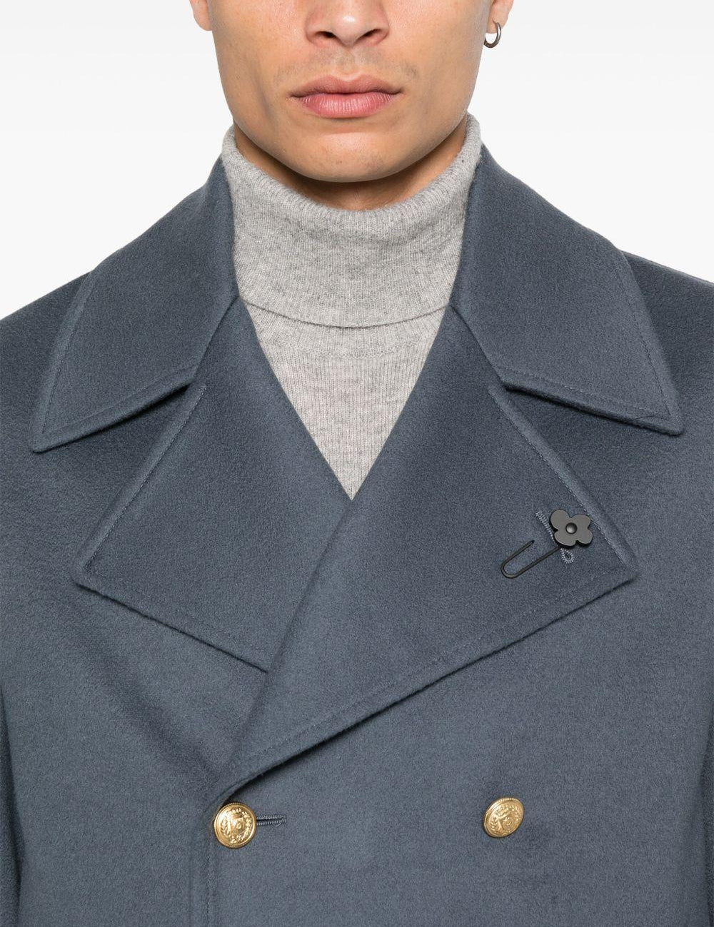 Blazer doppiopetto in grigio Lardini - uomo 