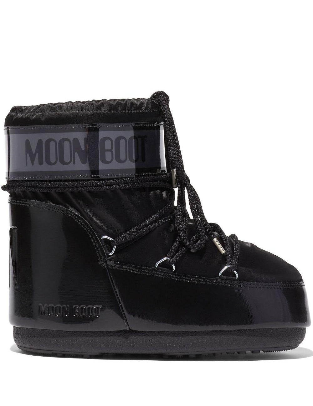 Stivali chunky in nero Moon boot - unisex 
