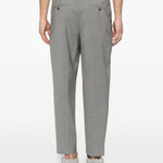 Pantaloni plissé in grigio Briglia 1949 - uomo 