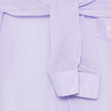 Camicia con doppie maniche in viola Comme Des Garçons - donna 
