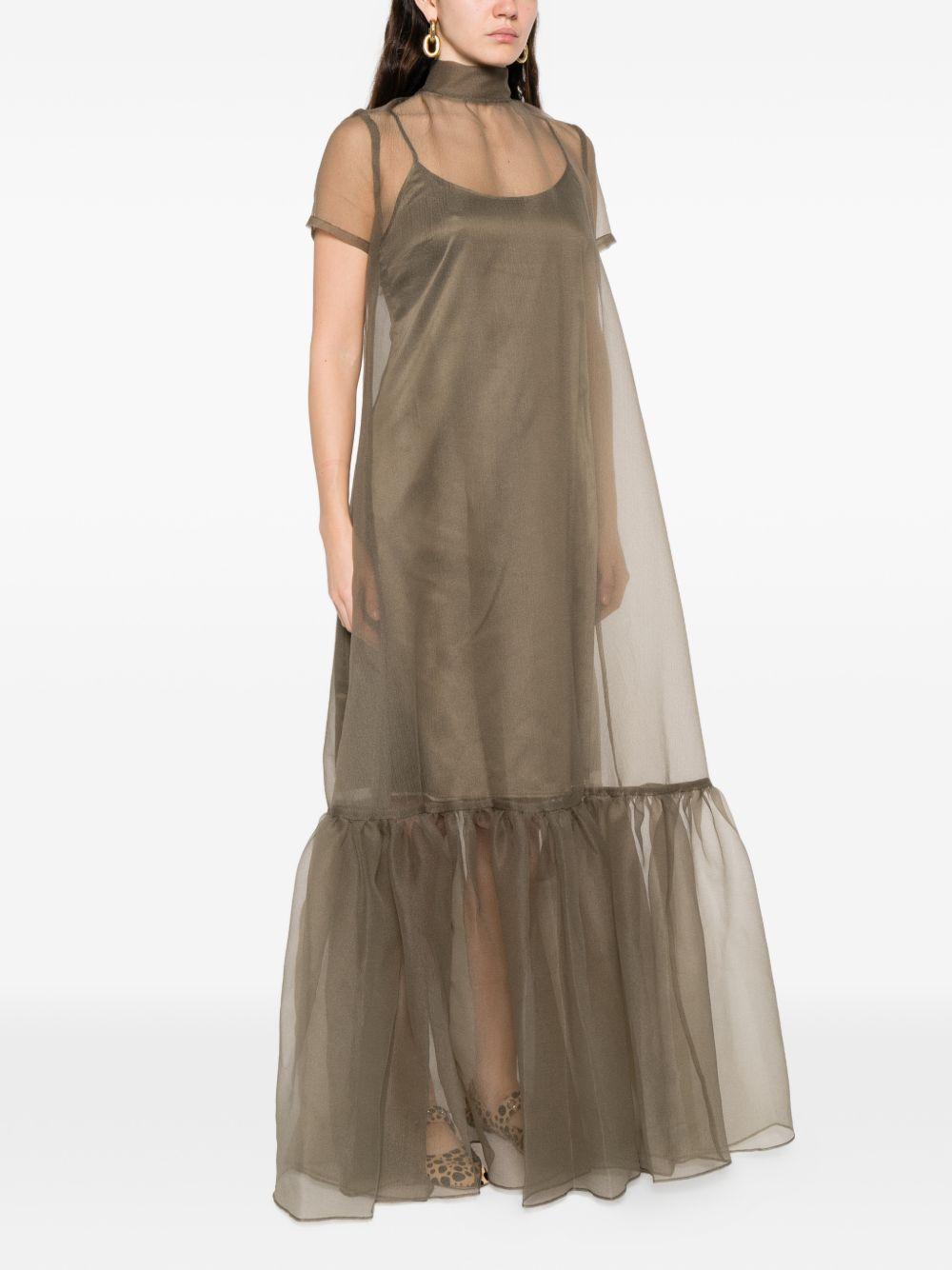 Abito calluna calluna in grigio talpa Staud - donna 