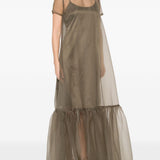 Abito calluna calluna in grigio talpa Staud - donna 