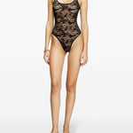 Body megan in pizzo in nero Diesel - donna 