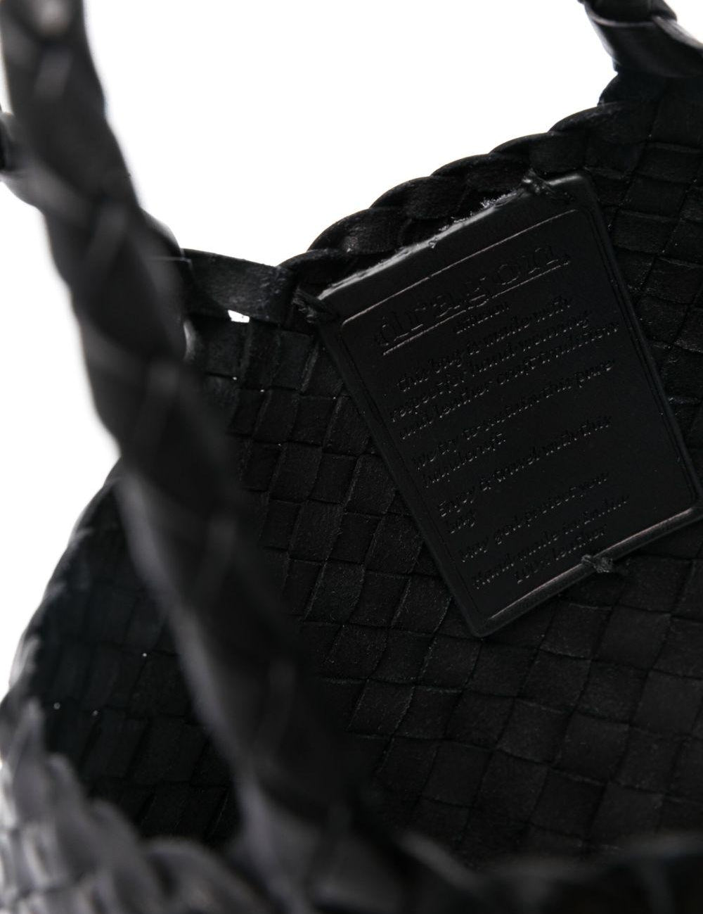 Borsa santa croce in nero Dragon diffusion - donna 