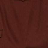 Gonna dritta con spacchi in bordeaux Loulou de saison - donna 
