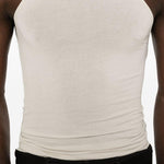 Canotta a coste muscle in avorio Entire studios - unisex 