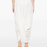 Gonna drapeggiata cocoon in bianco Toteme - donna 