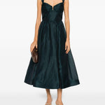 Abito plissettato in blu e verde Zimmermann - donna 