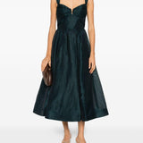 Abito plissettato in blu e verde Zimmermann - donna 