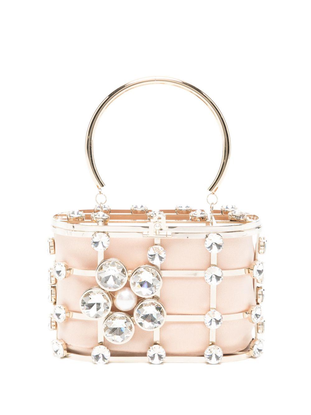 Borsa con cristalli holli matera in rosa Rosantica - donna 