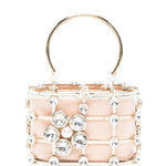 Borsa con cristalli holli matera in rosa Rosantica - donna 