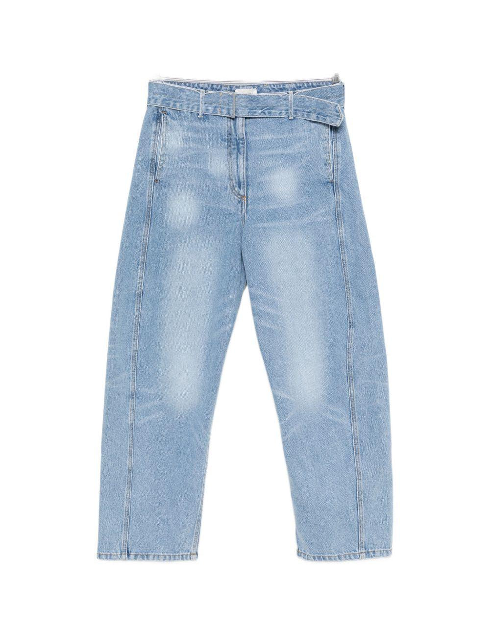 Jeans con cintura in blu Magda butrym - donna 