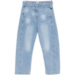 Jeans con cintura in blu Magda butrym - donna 