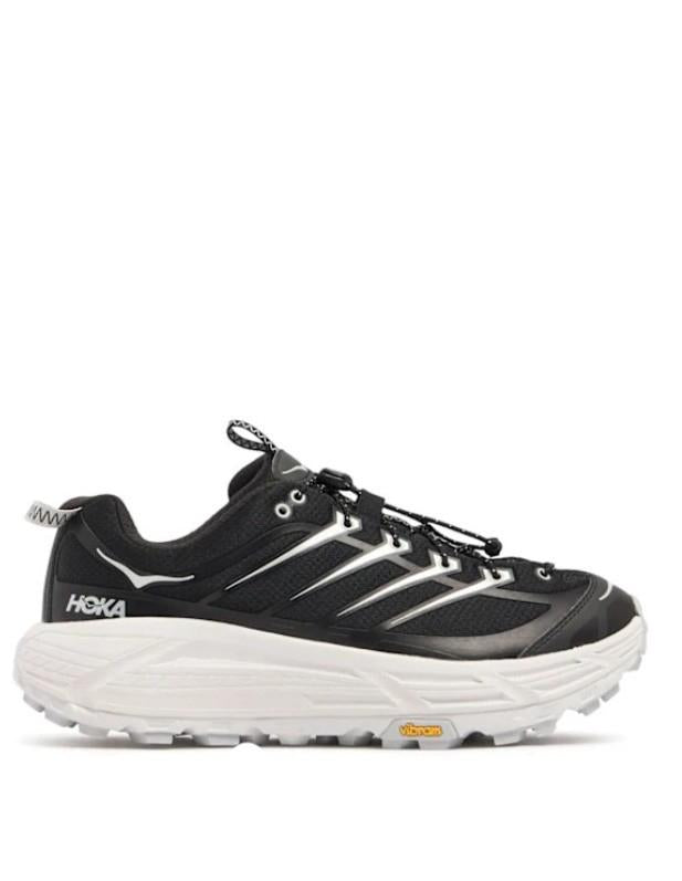 Sneakers Mafate Three 2 in nero e bianco Hoka - uomo 