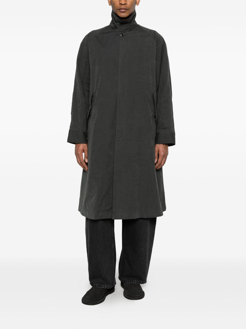 Trench lungo Runner in grigio YMC - uuomo 