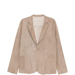 Giacca in pelle beige Salvatore santoro - uomo 