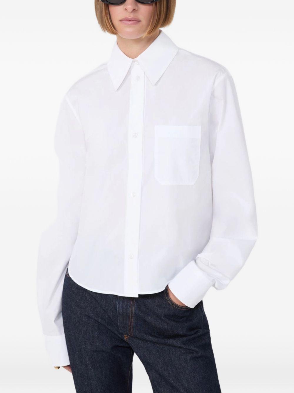 Camicia Ceppo in popeline di misto cotone in bainco Maxmara sportmax - donna 