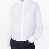 Camicia Ceppo in popeline di misto cotone in bainco Maxmara sportmax - donna 