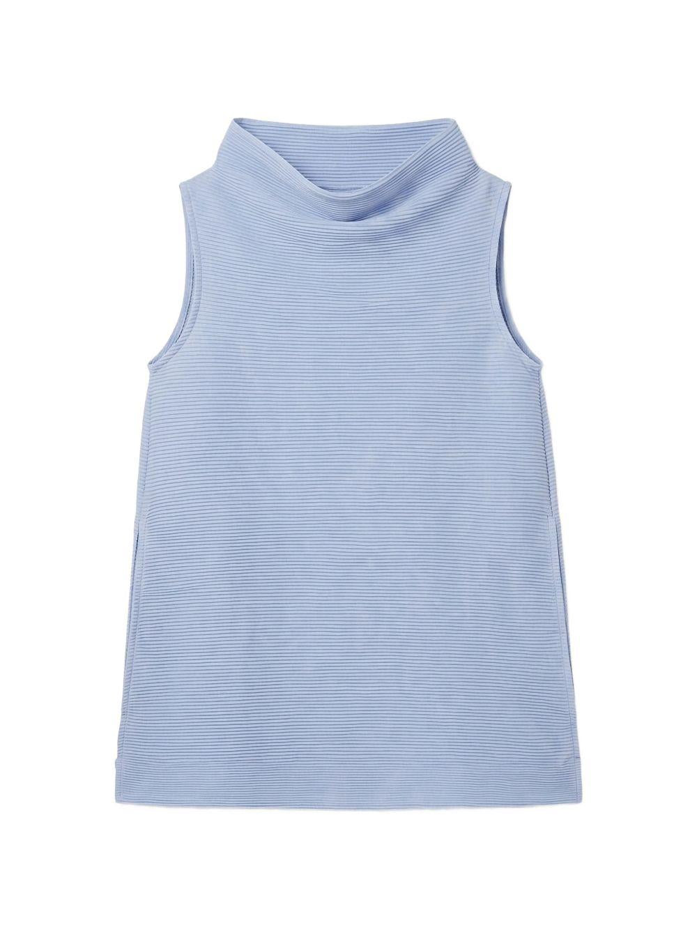Top a collo alto in celeste Melitta Baumeister - donna 