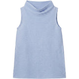 Top a collo alto in celeste Melitta Baumeister - donna 