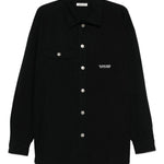 Camicia con abbottonatura in nero Undercover - uomo 