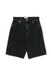 Shorts con tasche in grigio Loulou de saison - donna