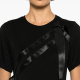T-shirt con fiocco in nero Simone Rocha - donna 