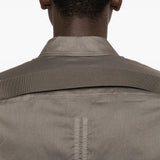 Camicia con tasche sul petto in marrone Rick owens - uomo 